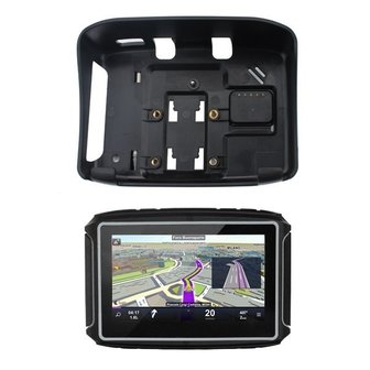 Executie de ober Supersonische snelheid 4.3 inch Motor GPS Navigatie met Nieuwste Kaarten Europa - motorflo