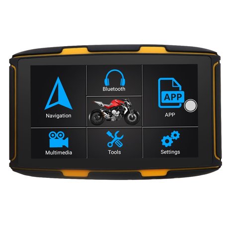 5 inch Motor GPS Navigatie met Nieuwste Kaarten Europa