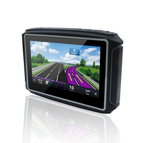 4.3 inch Motor GPS Navigatie met Nieuwste Kaarten Europa software 3.0
